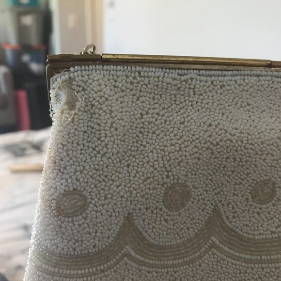 Vintage Michel Swiss Beaded Evening Bag Clutch - Picture 10 of 12